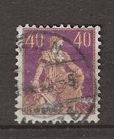 CH107 - Helvetia avec épée 107 vollstempel