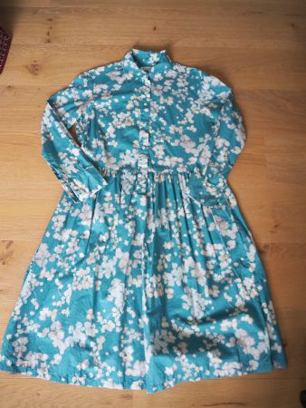 Marc O’Polo Kleid, Gr. 34, Blumenmuster