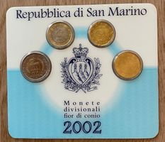 2002 - San Marino Münzsatz Euro