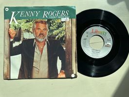 KENNY ROGERS tolle Single I don't need you LIONEL RICHIE 80'