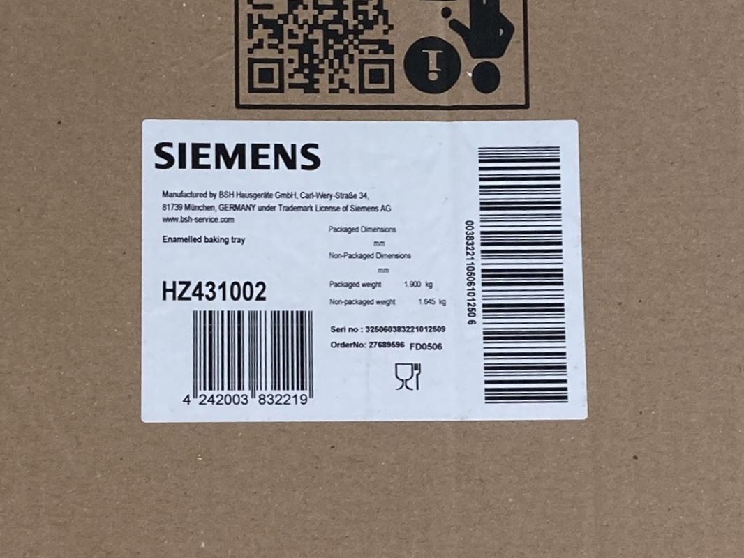Siemens Teglie da forno: SIEMENS | Backblech | ca. 46.5 x 37.6 cm – Nuovo (secondo la descrizione) da Wittenbach venduto da Restwert_St-Gallen 3
