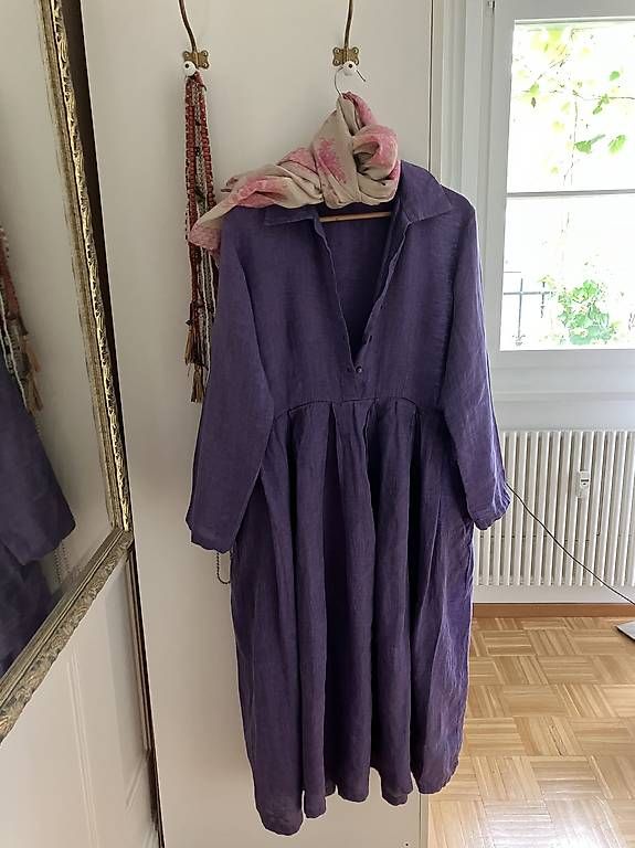 Vestiti: Leinenkleid violett – Usato da St. Gallen venduto da jbr_q7tx 3