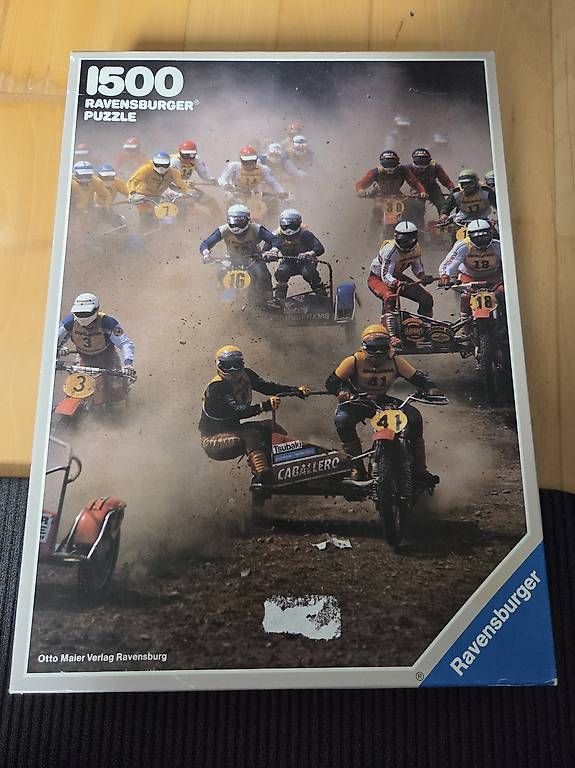 Puzzles: Puzzle Motocross 1500 Teile – Gebraucht aus Basel von Basskki