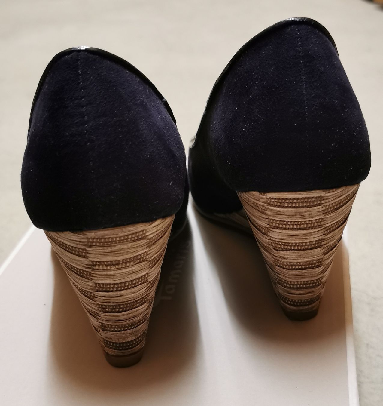 Scarpe da donna: Pumps blau, 36, keilabsatz – Nuovo (secondo la descrizione) da Effretikon venduto da Movie99 4
