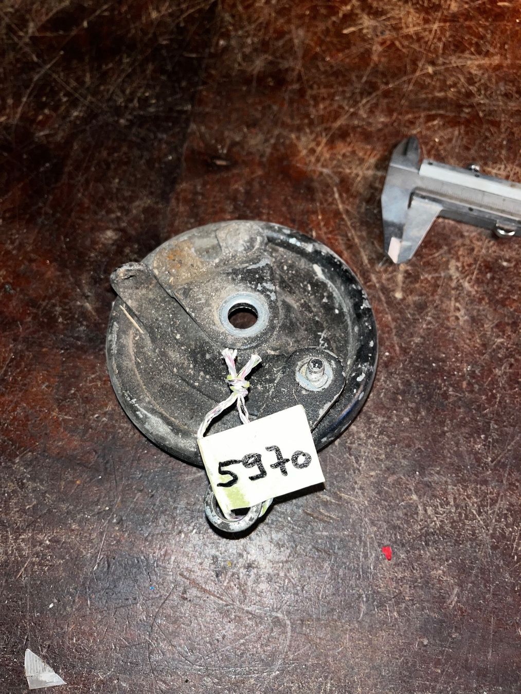 Sachs Parti ricambio per ciclomotori: Sachs Mofa Bremsankerplatte – Usato da Fahrni b. Thun venduto da berger_tuning34