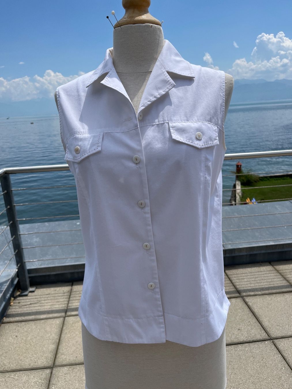 Camicette: Blouse blanche – Usato da St-Sulpice VD venduto da Twin5