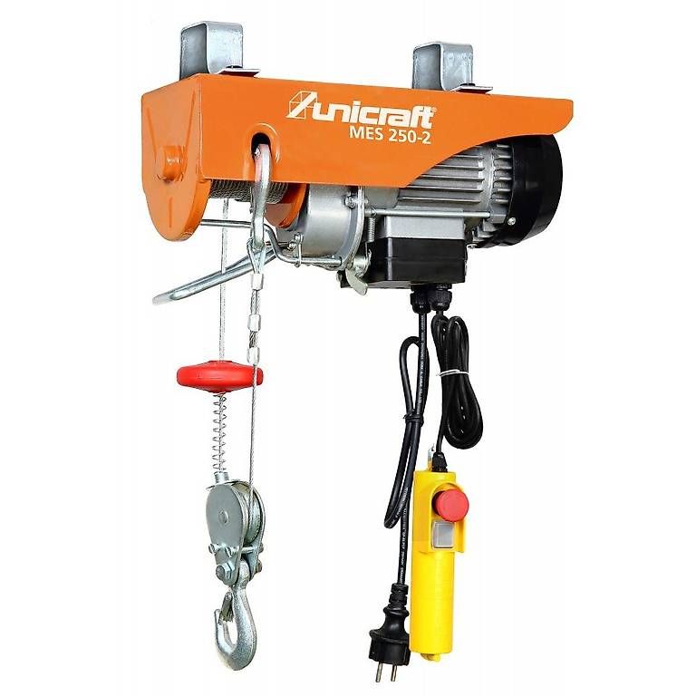 Altro per stoccaggio & trasporto: UNICRAFT MES 250-2 ELEKTROSEILWINDE – Nuovo e nell'imballaggio originale da Rüthi (Rheintal) venduto da Toptool-1