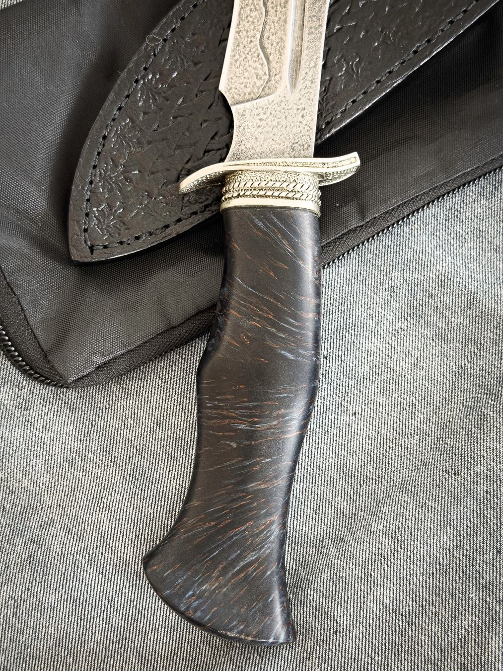 Custom Messer Unikat – Silber & Handarbeit (Neu (gemäss Beschreibung ...