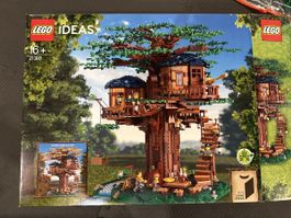 LEGO Ideas Baumhaus 21318 Set gebraucht mit Anleitung
