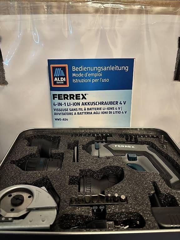Trapani: FERREX Mini Akkuschrauber 4in1 – Usato da Amriswil venduto da NoahBaldella02 1
