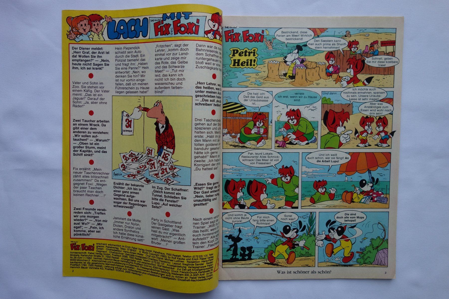 Fumetti: Fix und Foxi - Band 9/1983 - Gratis Versand ! – Usato da Luzern venduto da ron_35 2