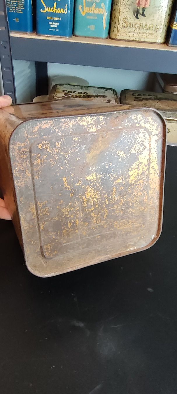 Suchard Barattoli: Wunderschöne alte Blechdose von Suchard Kussmädchen 4 22cm – Usato da Gelterkinden venduto da MYSTOREFORYOU4460 6