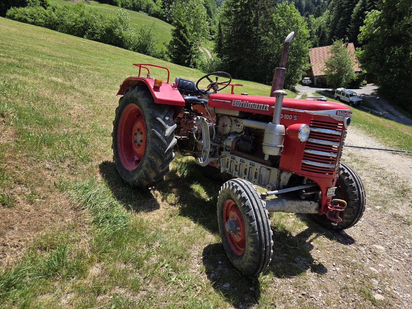 Hürlimann Trattori: Hürlimann D 100 – Usato da Fehraltorf venduto da schsim82 2