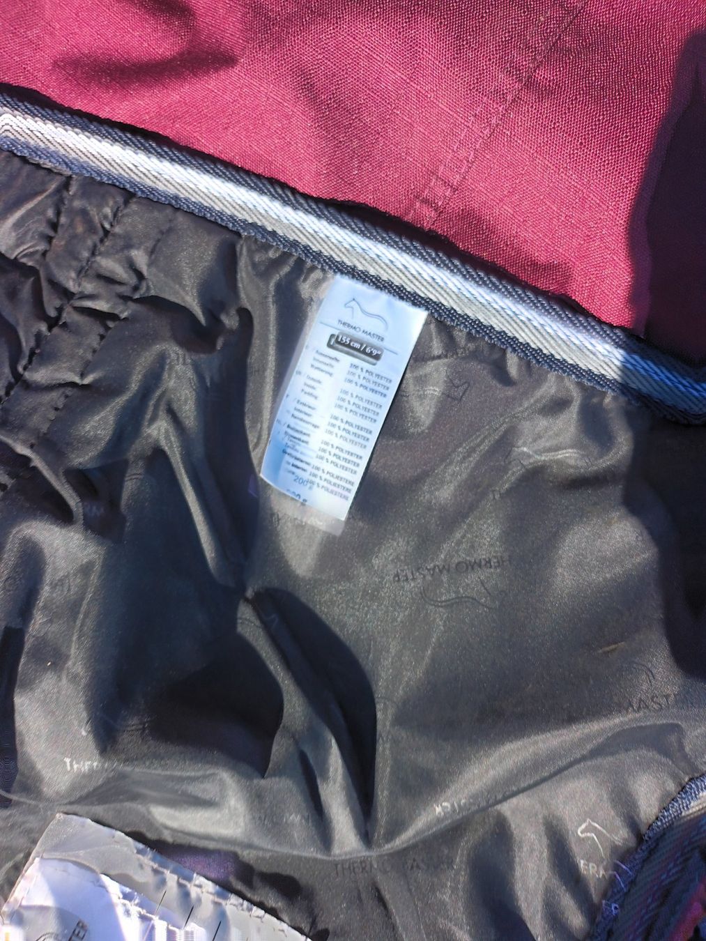Felix Bühler Coperte & Accessori: Pferdedecke Thermo Master 100g / 155 cm – Usato da Riken AG venduto da sib_nd5f 2
