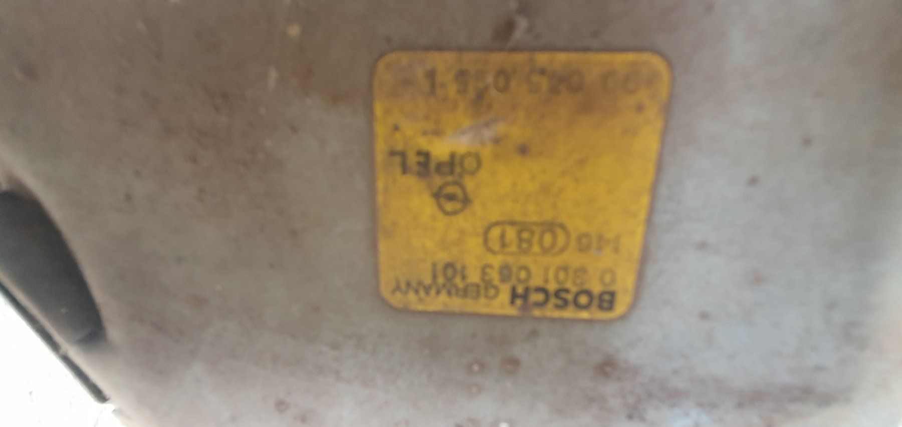 Opel Fari: Rekord E Frontscheinwerfer Blinker links Bosch 0 301 062 101 – Usato da Langnau i. E. venduto da Superseven69 5
