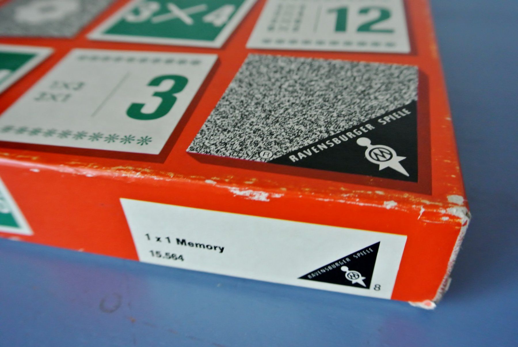 Ravensburger Spiele: 1 x 1 memory von Ravensburger # 15.564 von 1957 – Gebraucht aus Zell ZH von fossilchen 5