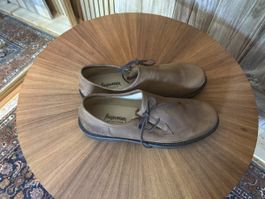 Angermaier Trachtenschuhe braun Leder Gr. 46 guter Zustand