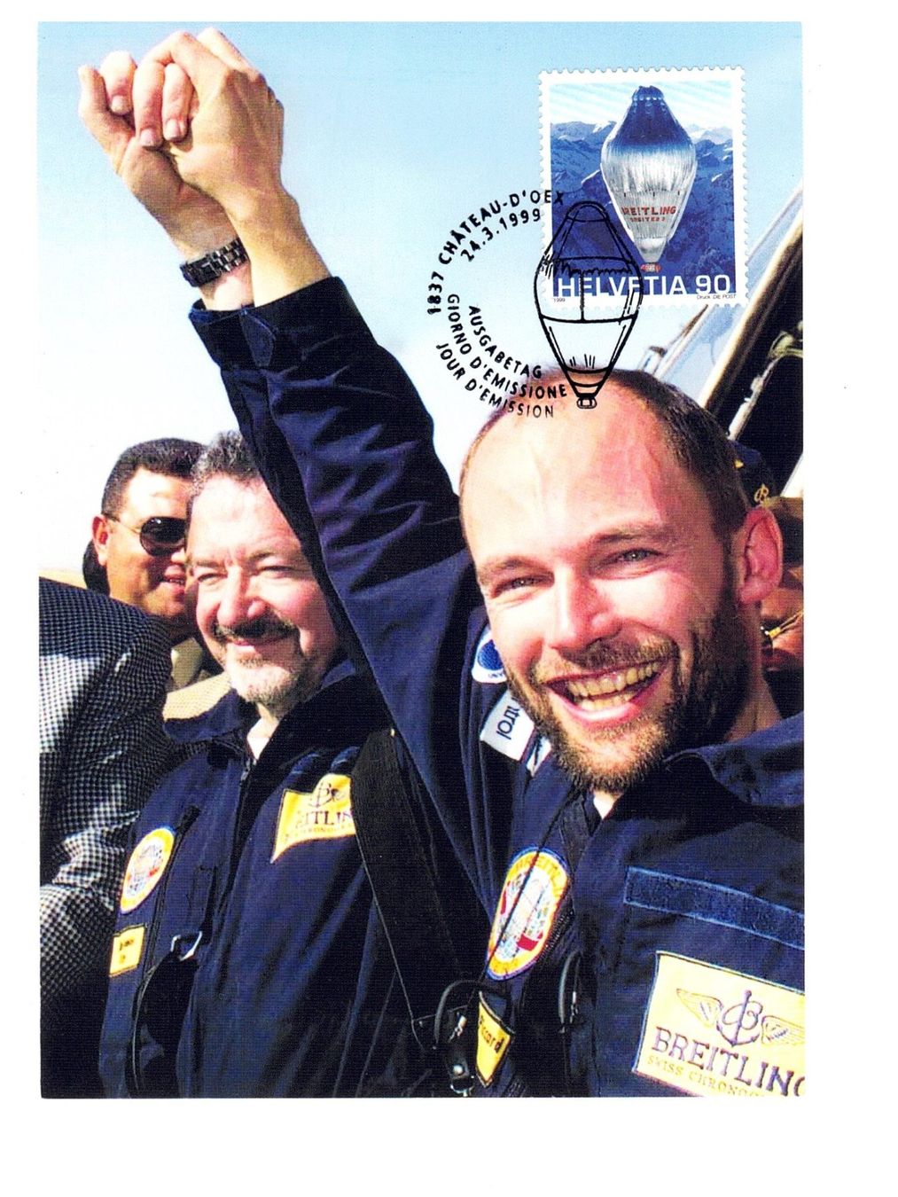 Alle Briefmarken: Maximumkarte Piccard/Jons Breitling Ballonfahrt – Gebraucht aus Büetigen von philat