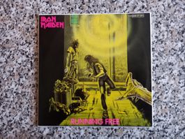 Iron Maiden - Running Free 7" Single (German edition)