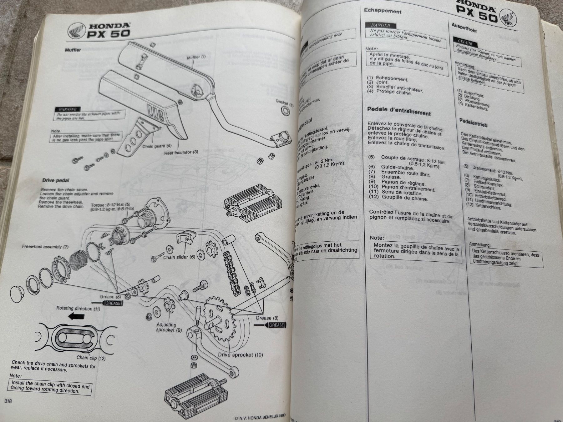 Honda Scooter: Honda PX50 / PX 50 – Usato da Morrens VD venduto da kawah2 6