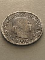 Abart 5 Rp. 1898 mit poröser Oberfläche