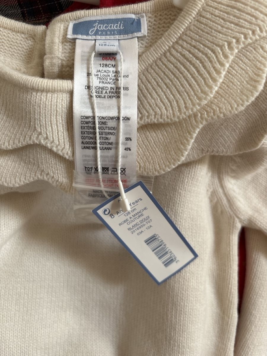 Jacadi Vestiti & Gonne: Robe Jacadi Paris crème taille 8 ans – Nuovo e nell'imballaggio originale da Lonay venduto da hau_2pyt 2