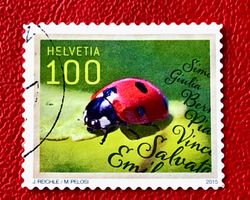 Nr.1565 Sondermarken Marienkäfer GESTEMPELT 2015  ﻿  