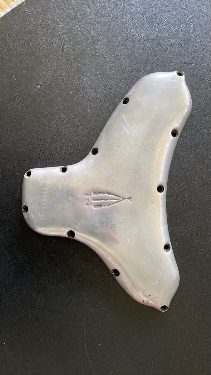 Tutti i ricambio per moto:  BSA Motor Seitendeckel A7(?) – Usato da Zürich venduto da alt-eisen