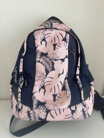 Satch Schulrucksack - Botanic Blush - 24 lt