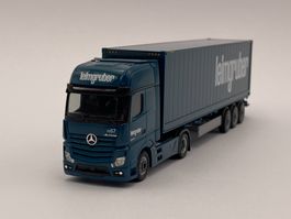 Herpa 935920 1:87 Mercedes-Benz A Giga 40ft Leimgruber