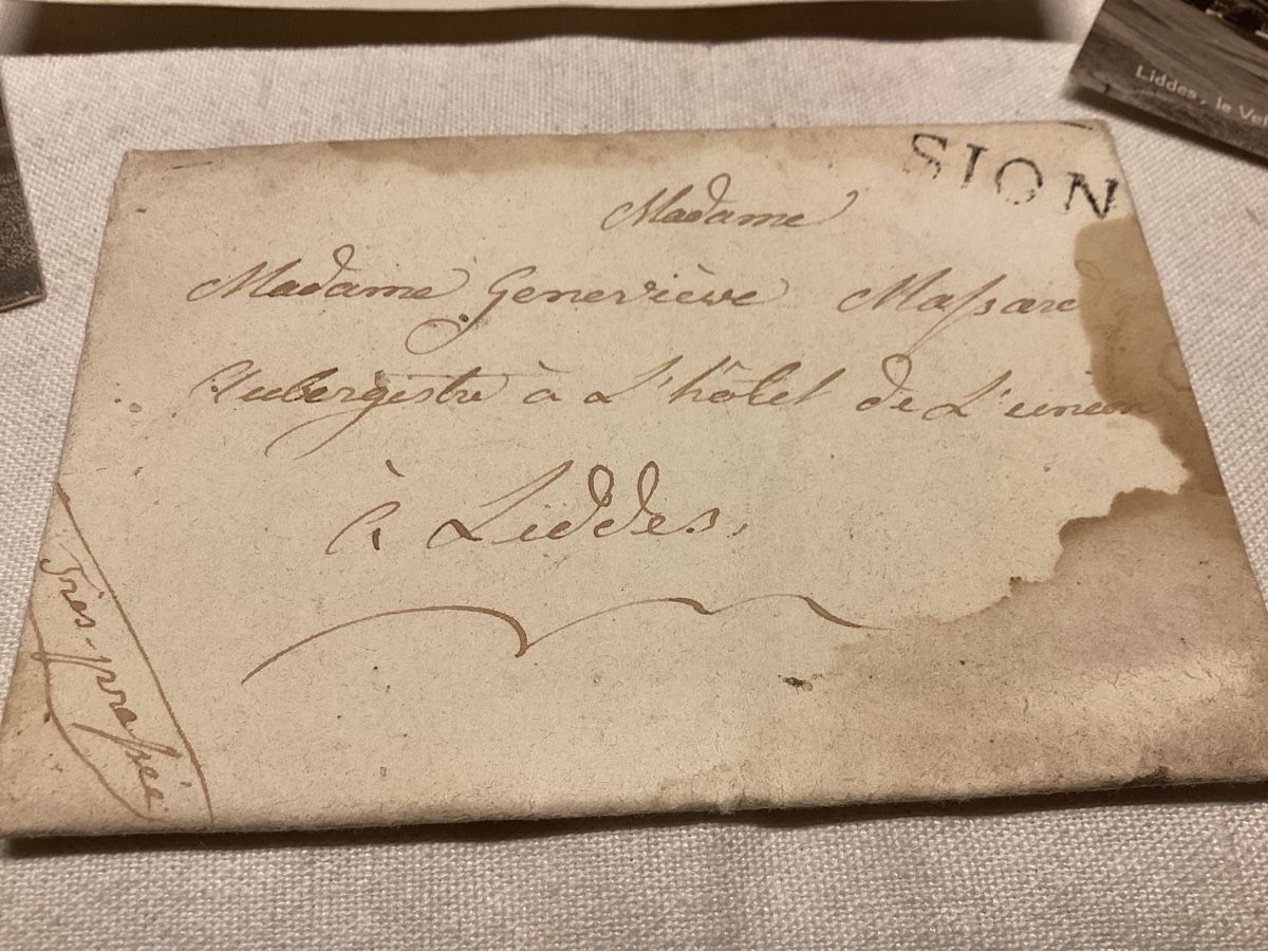 Cartoline postali: LIDDES 4 pièces  dés 1833 en lot – Usato da Luc (Ayent) venduto da Rebouille 4