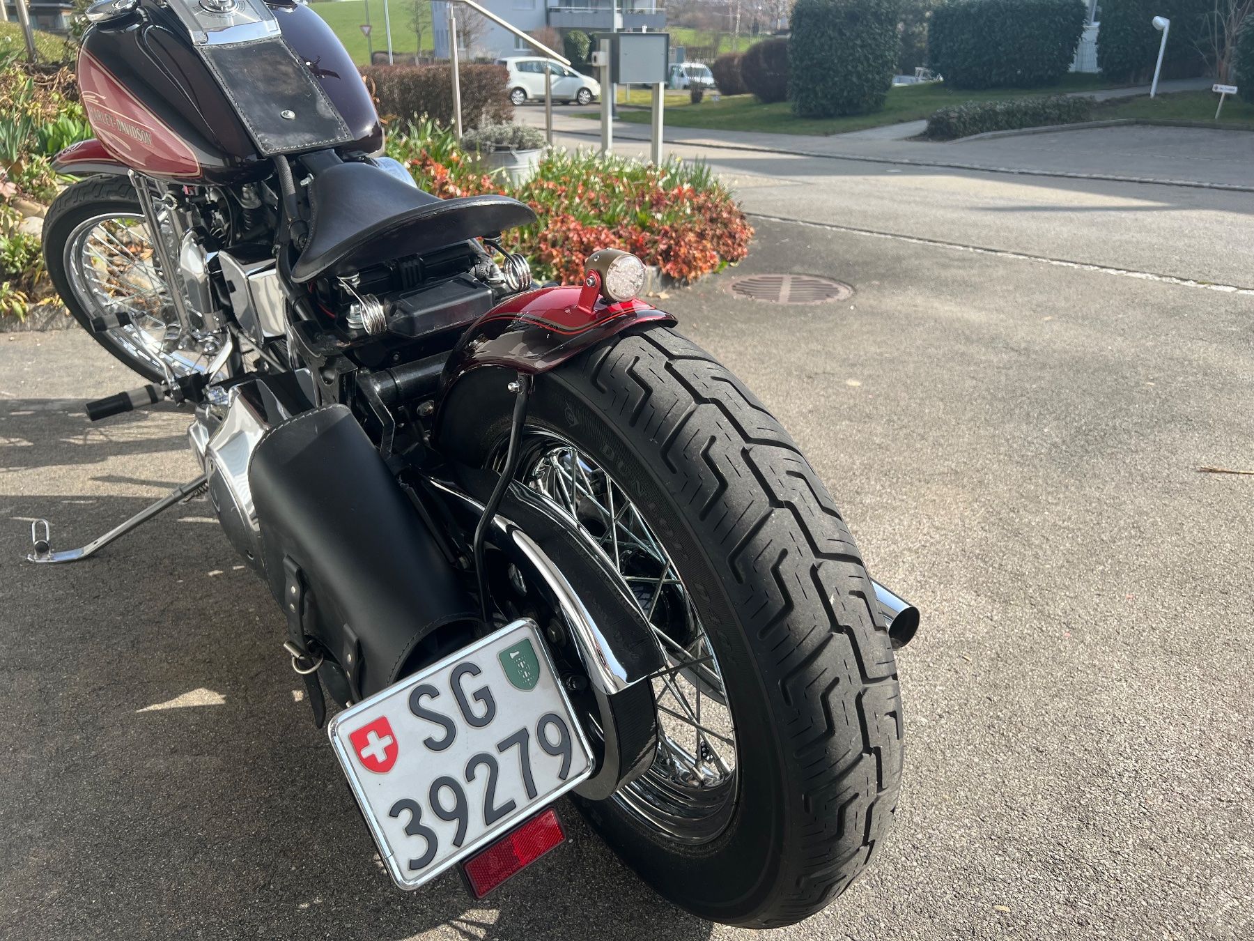 Harley-Davidson Chopper: HARLEY-DAVIDSON FXSTS Springer Softail Bobber – Usato da Wittenbach venduto da DagobertDuck01 7