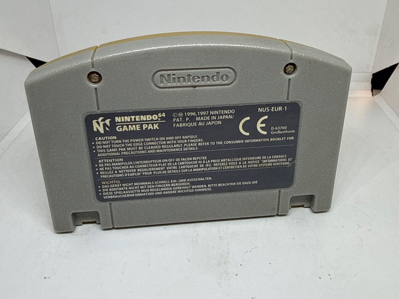 Nintendo Giochi: Pokemon Stadium 2 N64 Nintendo D Version – Usato da Dietlikon venduto da NESFEVER 1