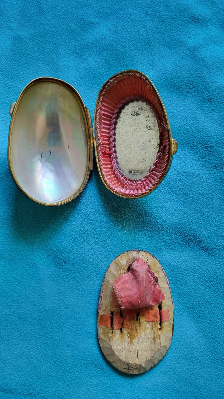 Autres pour bricolage & couture: Antikes Nähetui / Nähnecessaire aus Perlmutt – D'occasion à Splügen par man_9l5w 3