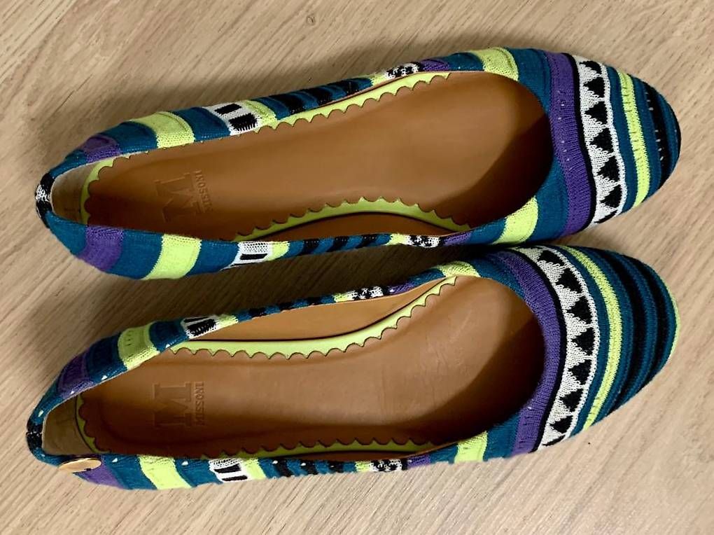 Damenschuhe: MISSONI Ballerina tweed – Gebraucht aus Zumikon von gaetanopetrocelli 2