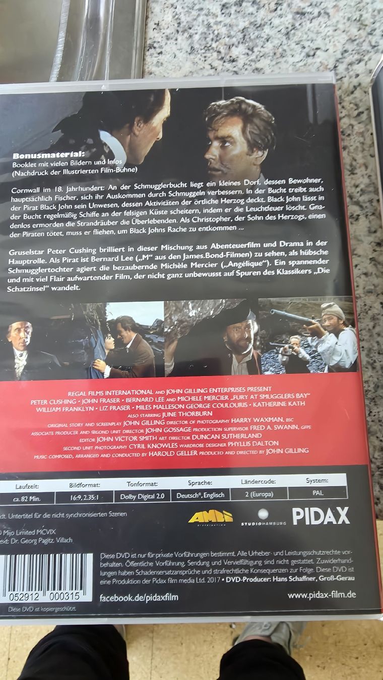 Tutti i DVDs: 3 Peter Cushing und Hammerfilme. DVD – Usato da Ettingen venduto da 1964erNachtzugfahrer 5
