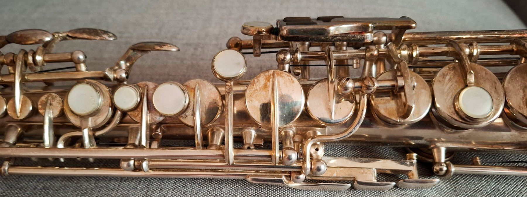 Selmer Strumenti musicali: Selmer Super Balanced Action Sopran Saxophon – Usato da La Sarraz venduto da classicworldcoins 5