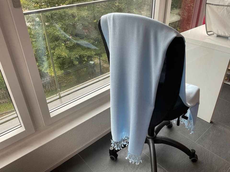 Foulard & Sciarpe: Pashmina Hell blau (ca. 188 cm x 75 cm) – Usato da Zürich venduto da Lukeinstinct 1