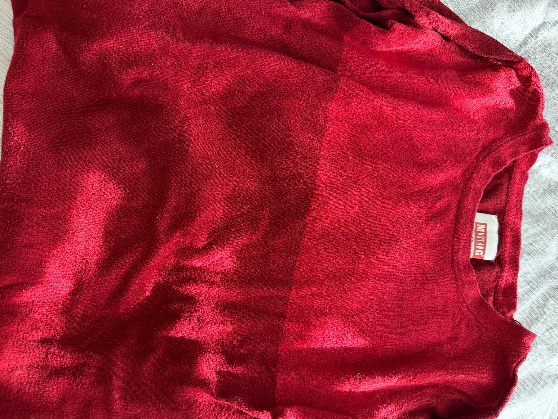 Pullover & Sweatshirts: Damen Pullover Mustang rot Grösse S – Gebraucht aus Adliswil von StyleAgain 4