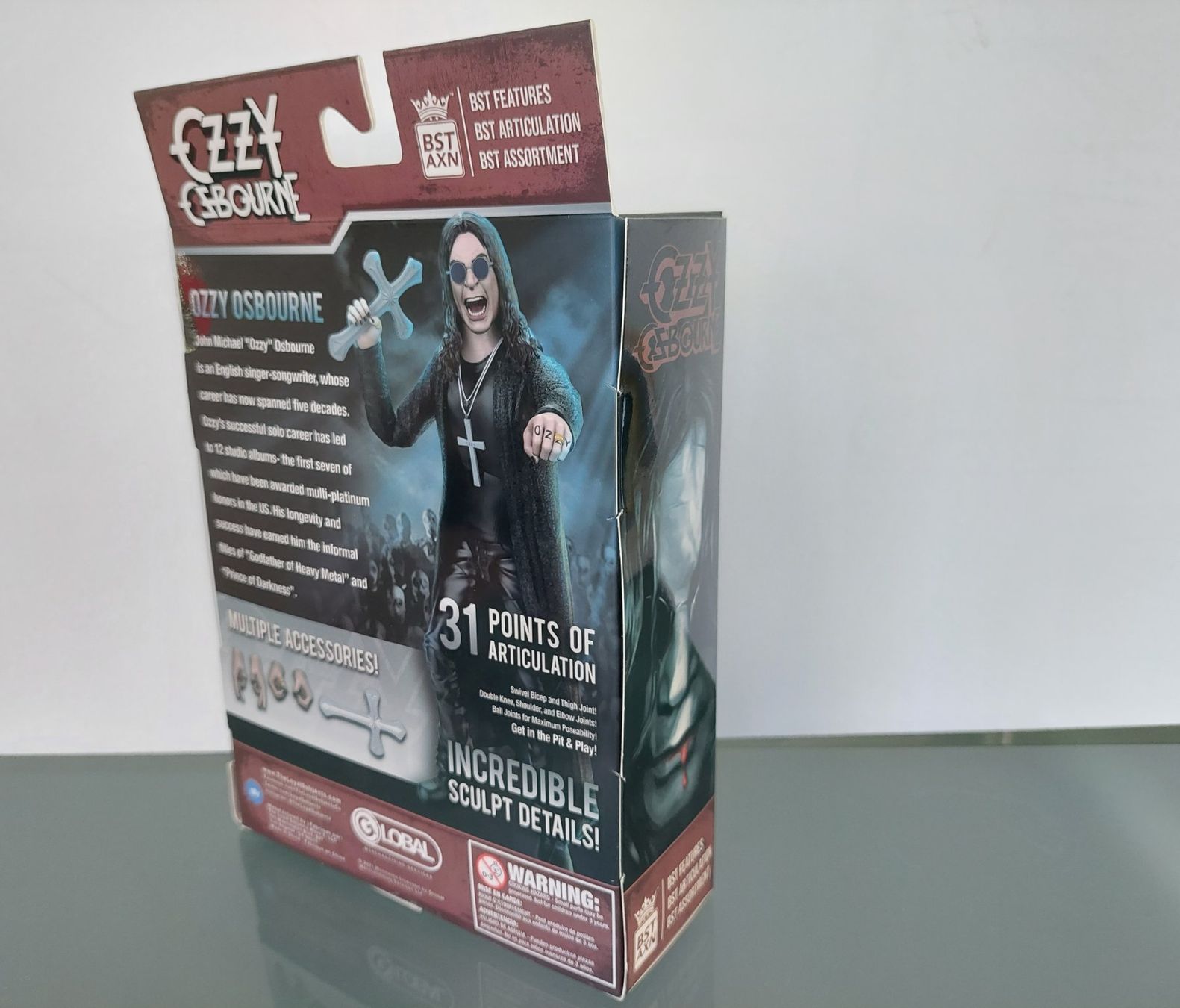 Figurines: Ozzy Osbourne - BST AXN Action Figur – Neuf avec emballage d'origine à Igis par magneto_hg 2