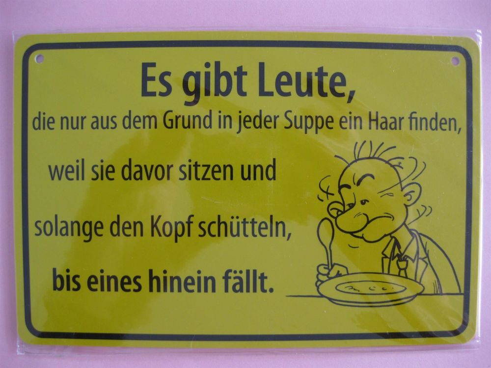 SprücheKarte Es gibt Leute, Kaufen auf Ricardo