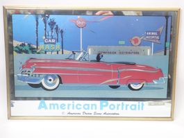 Spiegel 1956 Cadillac Bild American Portrait Glasbild