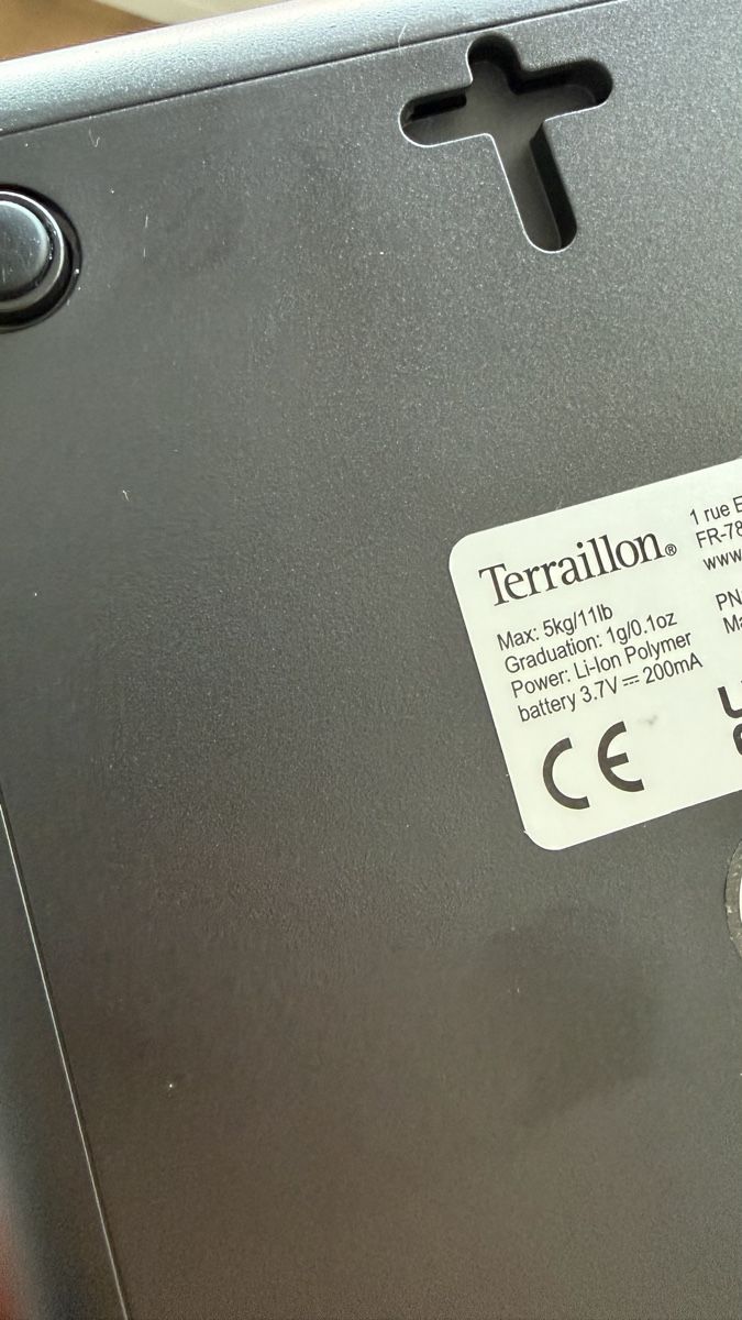 Bilance da cucina: TERRAILLON Küchenwaage / Schwarz – Nuovo (secondo la descrizione) da Kilchberg ZH venduto da Rudi. 3