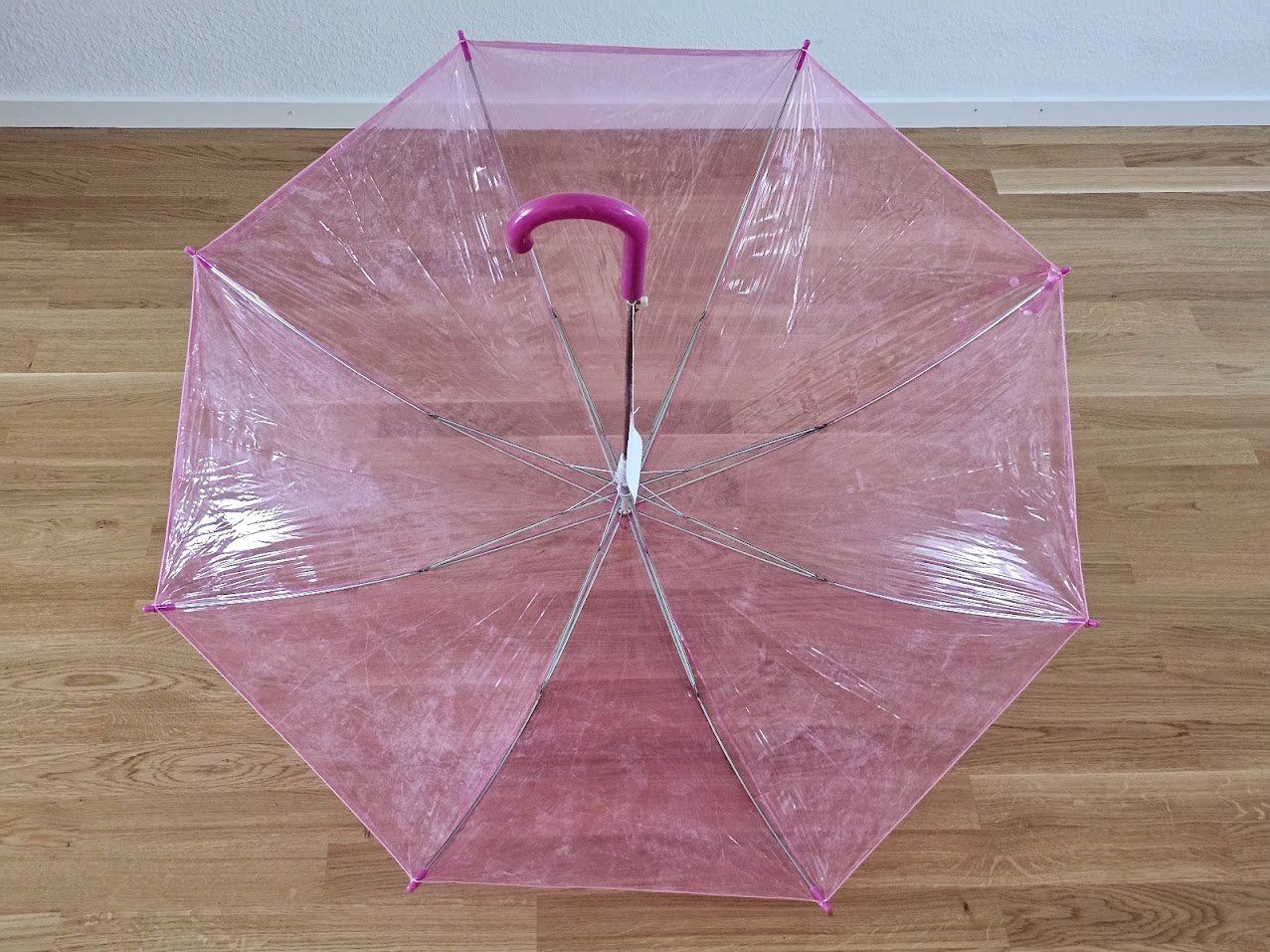 Regenschirme: Durchsichtige Regenschirme farbig Kunstoffgr. – Gebraucht aus Baden von rob_grh6 2
