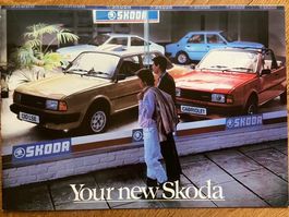 ŠKODA Estelle 105 - 120 - 130 Rapid Coupé & Cabrio Prospekt