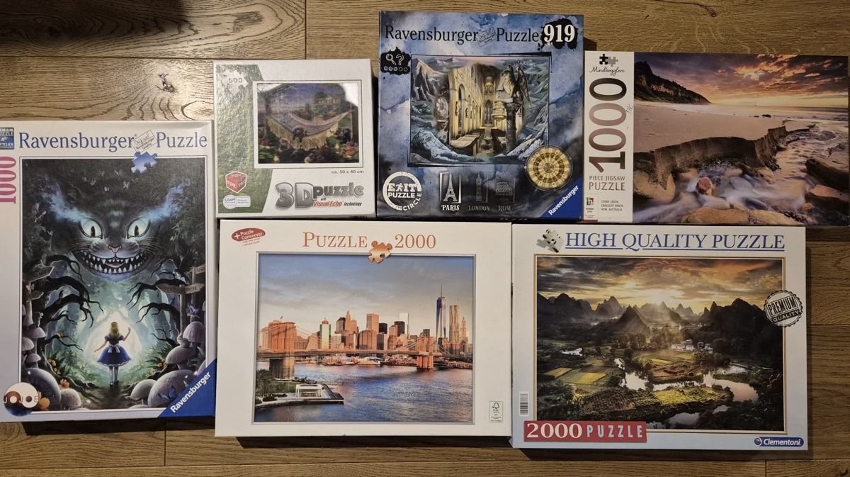 Puzzles: Puzzle 6x div Grössen – Gebraucht aus Zürich von dima04