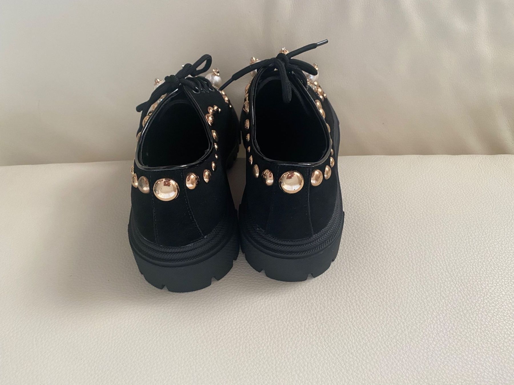 Damenschuhe: EYECATCHER - edler Leder-Damenschuh mit Perlen, 39 – Neu und originalverpackt aus Winkel von ferrari2022 8