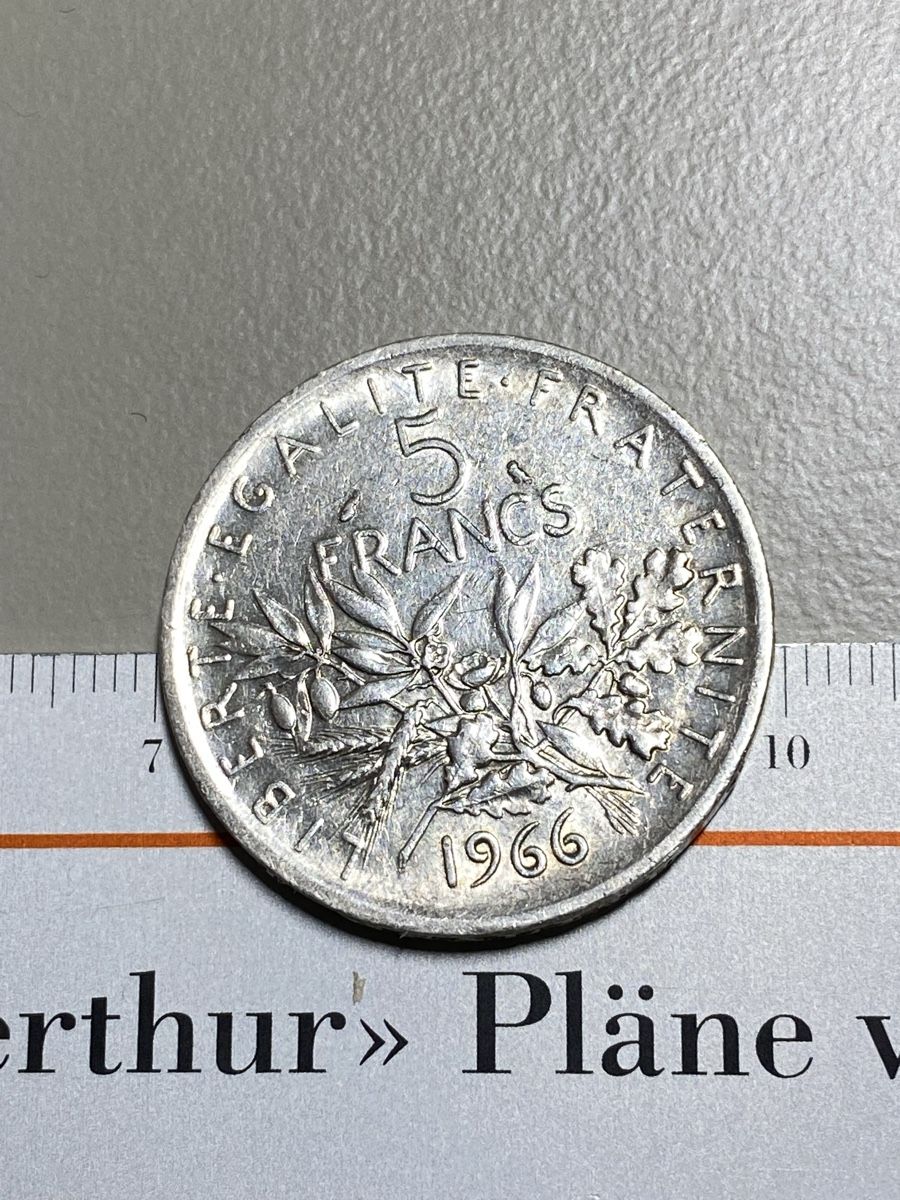 Tutti le monete: France - 5 francs - 1966 AG – Usato da Payerne venduto da Mike1682 6