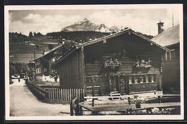 AK Wildhaus, Zwinglihütte, Schafberg