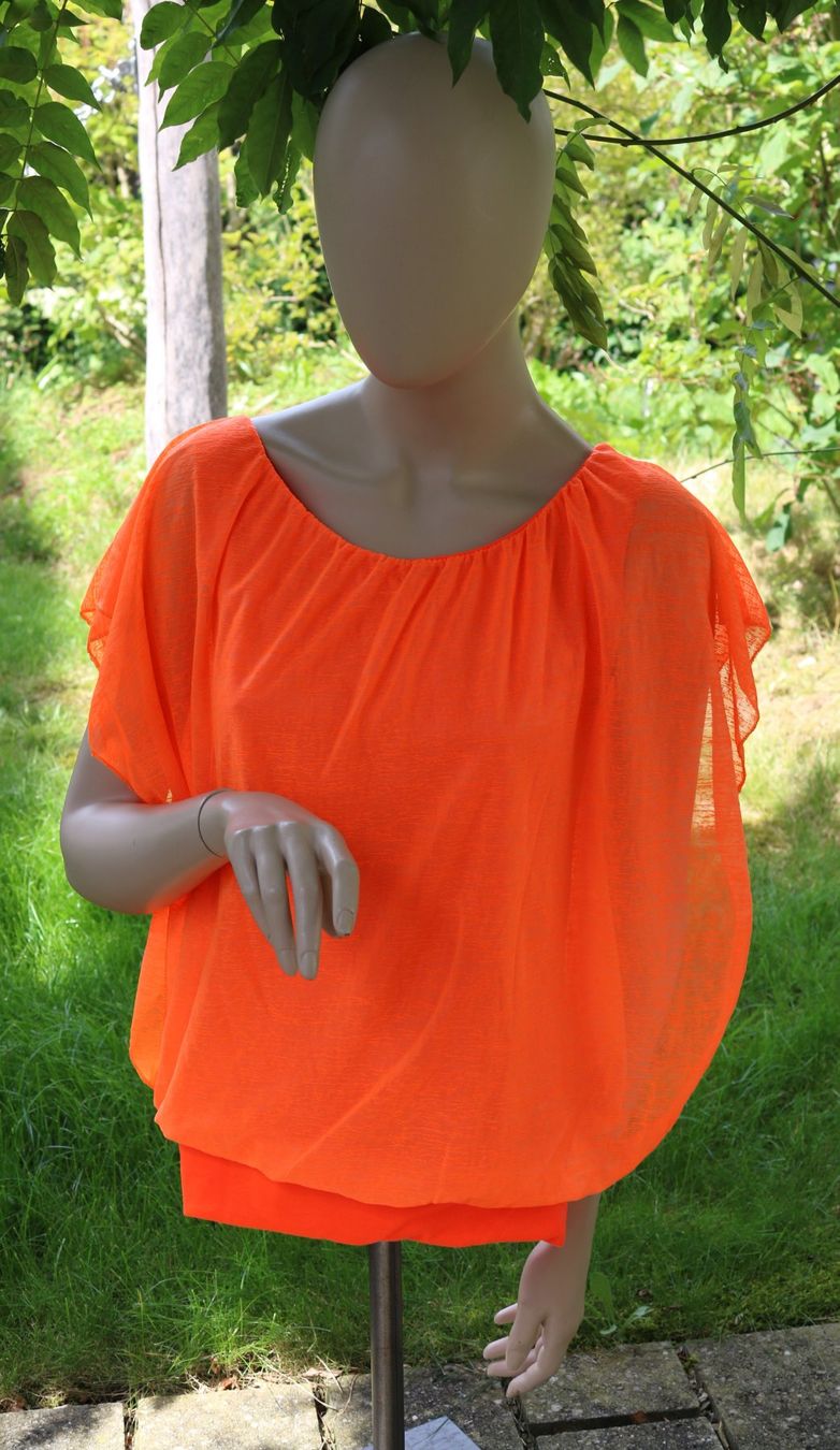 T-shirt: T-Shirt neonorange – Usato da Frick venduto da Beni58
